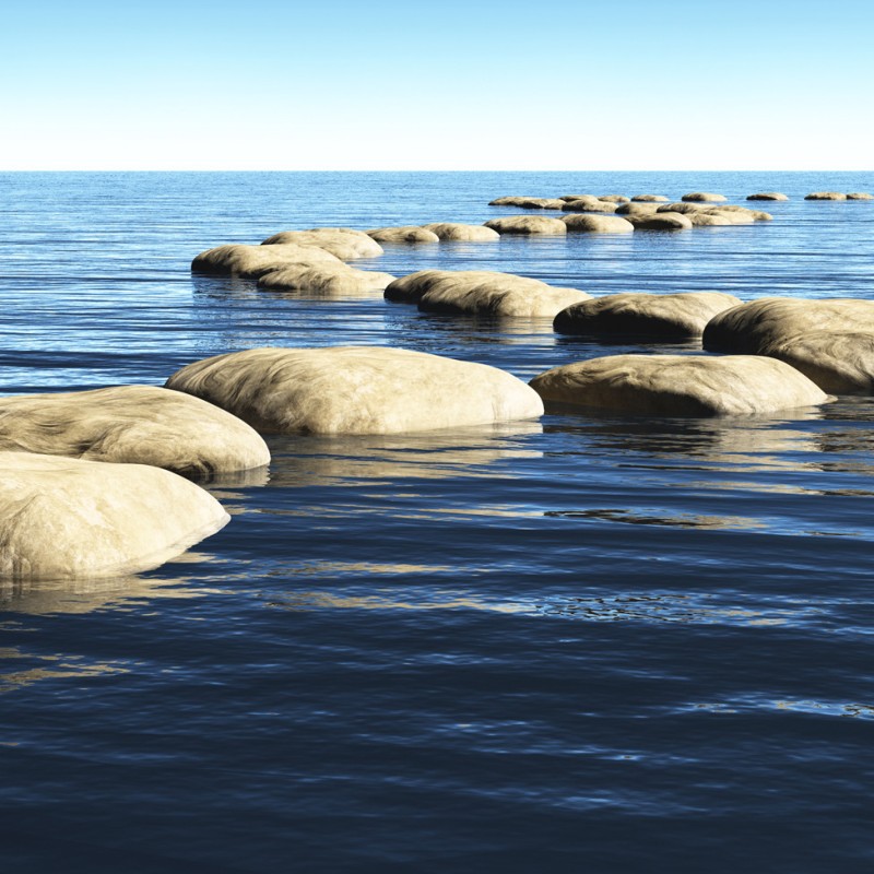 Nordsee in Pastell – sanfter Start